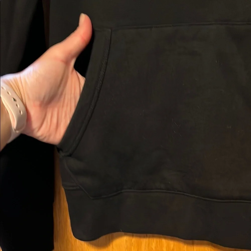 J. Crew Mercantile Black Classic Sweatshirt